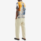 Soulland Men's Orson Snow Hare Shirt in Blue Multi