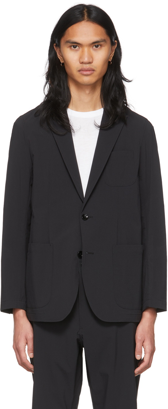 SOPHNET. Black 2Button Blazer SOPHNET.