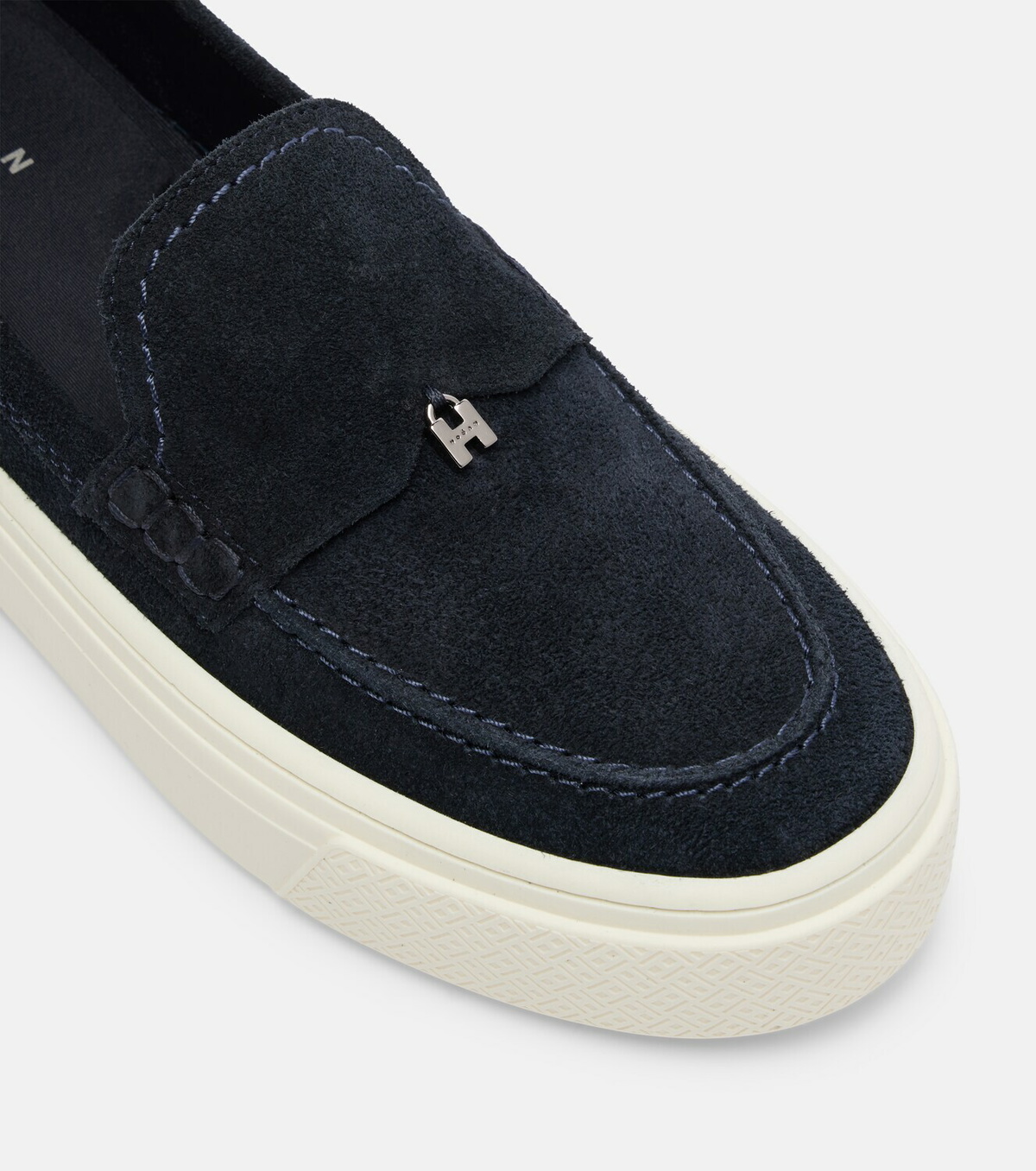 Hogan H705 suede slip-on shoes
