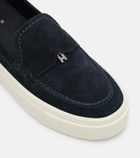 Hogan H705 suede slip-on shoes