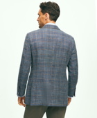Brooks Brothers Men's Madison Traditional-Fit Hopsack Check Sport Coat | Blue
