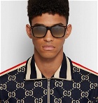 Gucci - Square-Frame Tortoiseshell Acetate Sunglasses - Tortoiseshell