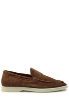 Aurélien Yacht Suede Loafers Brown