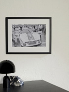 Sonic Editions - Framed 1977 Martini Porsche Print, 50" x 40"