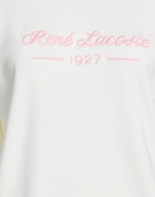 Lacoste Womens Sweatshirt in White