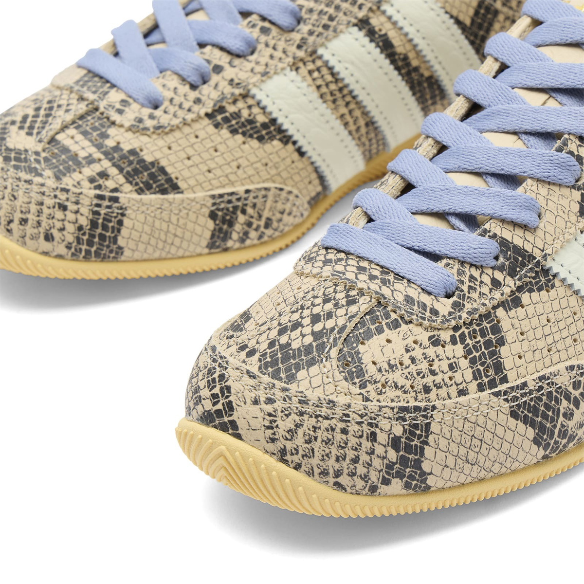 Adidas Women's Japan Decon Sneaker in Sand Strata/Ivory/Orange Tint