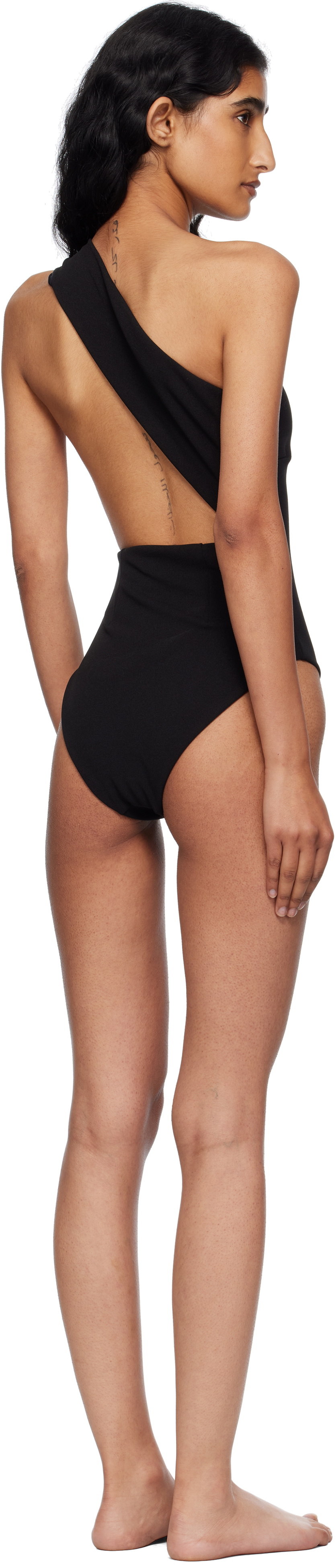 Haight Black Crepe Luisa Swimsuit