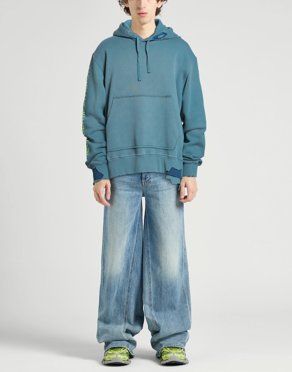 Diesel Mens Sweatshirt Slate in Blue