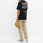 Men's AAPE Universe T-Shirt in Black