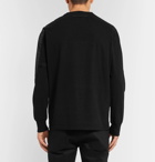 1017 ALYX 9SM - Sling Faille-Panelled Cotton-Jersey Sweatshirt - Men - Black