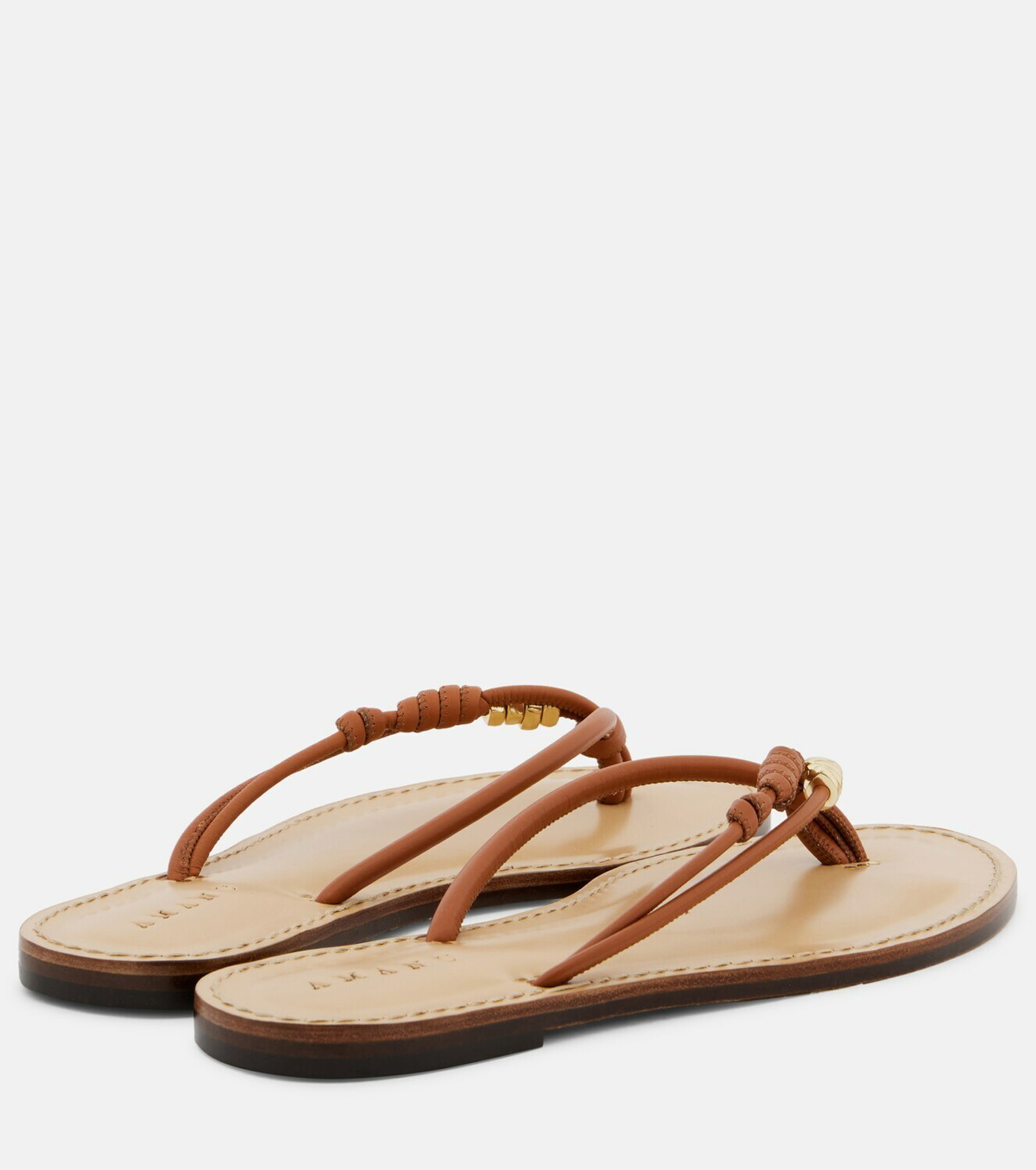Amanu Kiwayu leather thong sandals
