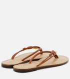 Amanu Kiwayu leather thong sandals
