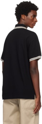 Palm Angels Black Classic Polo