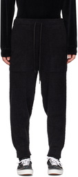 mastermind WORLD Black Jacquard Lounge Pants