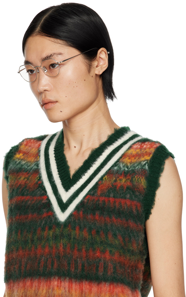 YUICHI TOYAMA. Silver Ludwig Glasses