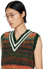 YUICHI TOYAMA. Silver Ludwig Glasses