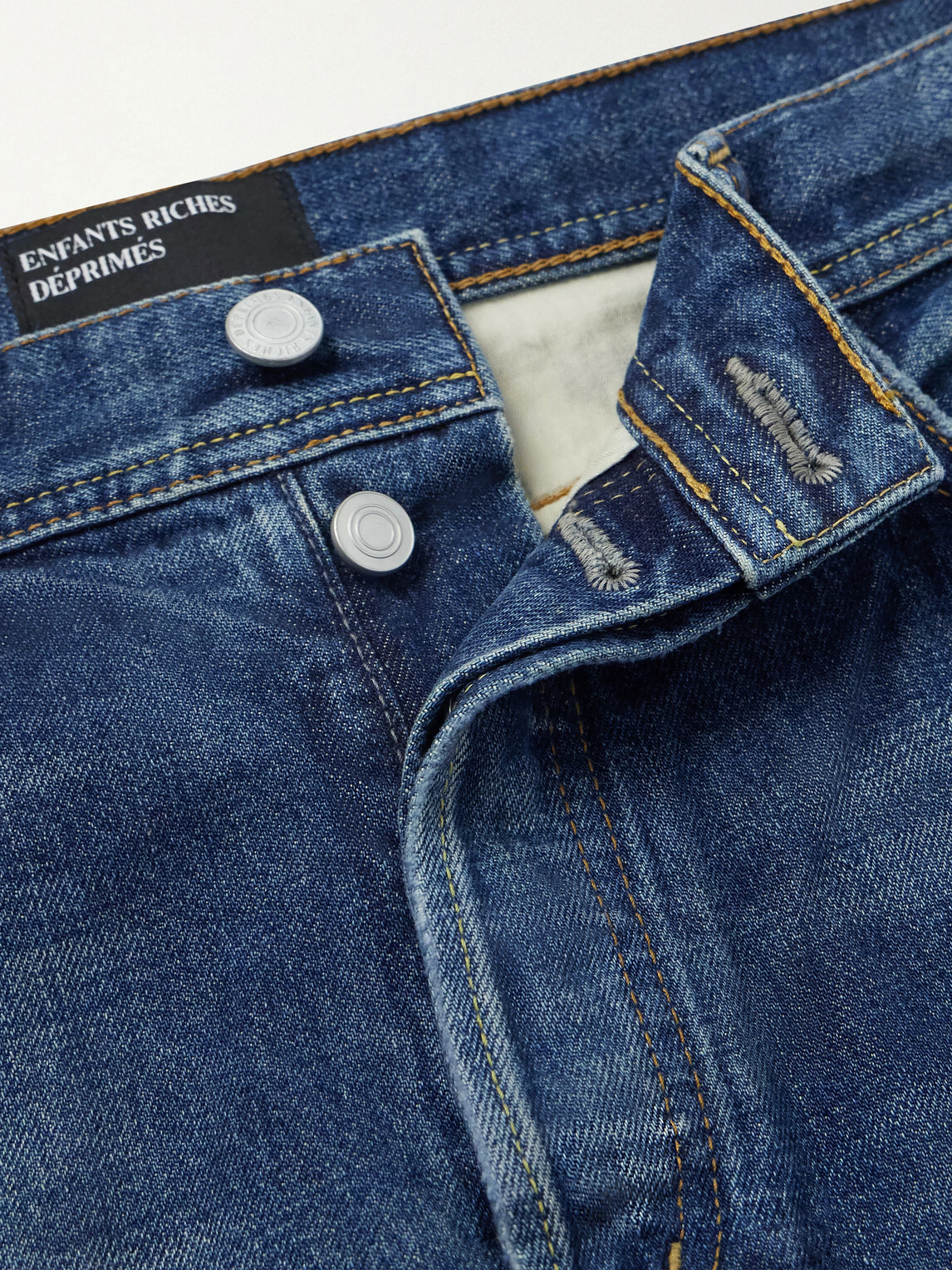 Enfants Riches Déprimés - Tommy Tonsil Straight-Leg Distressed Jeans - Blue