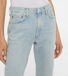 Agolde - Mia mid-rise straight jeans