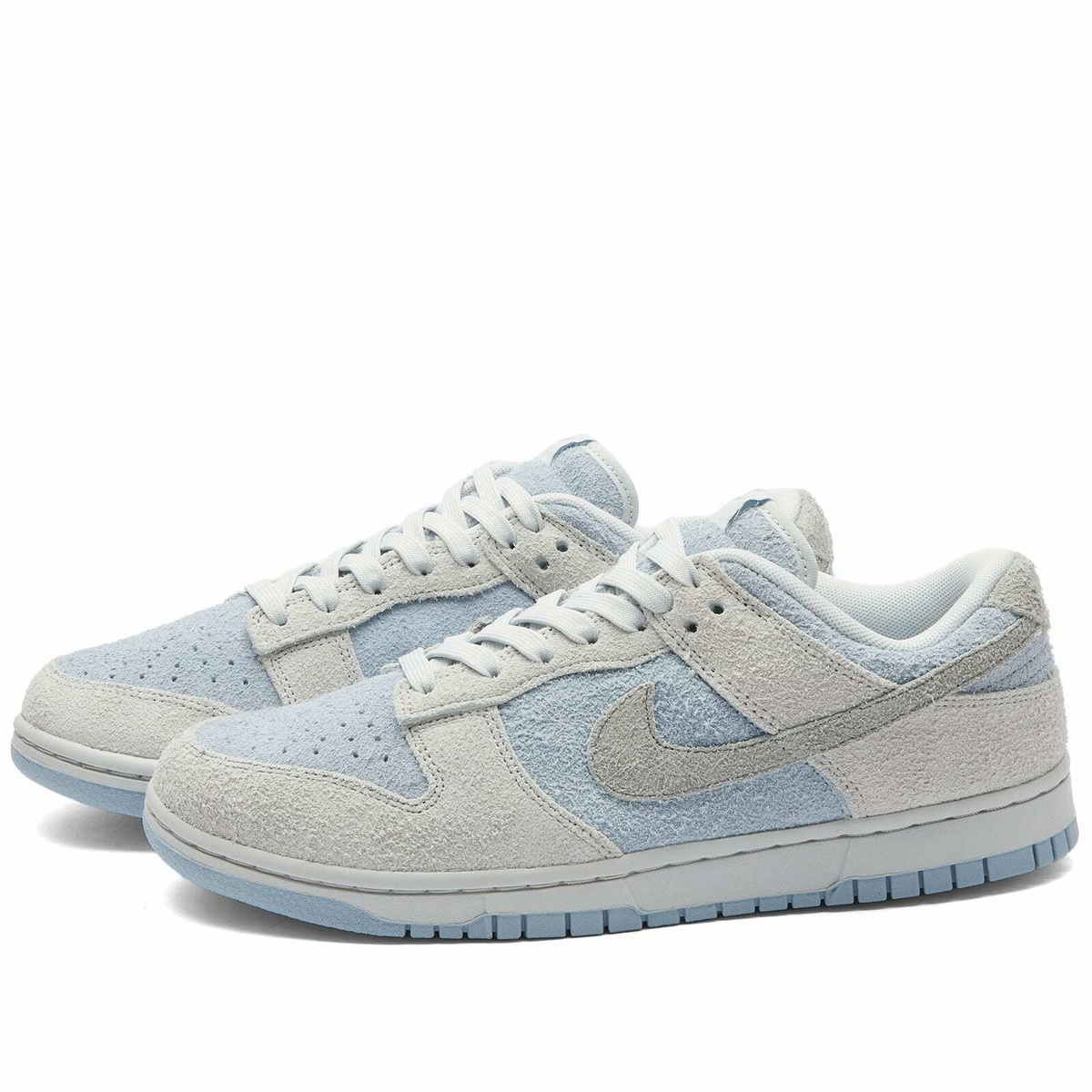 Nike Women's W Dunk Low Sneakers in Photon Dust/Smoke Grey/Armory Blue Nike