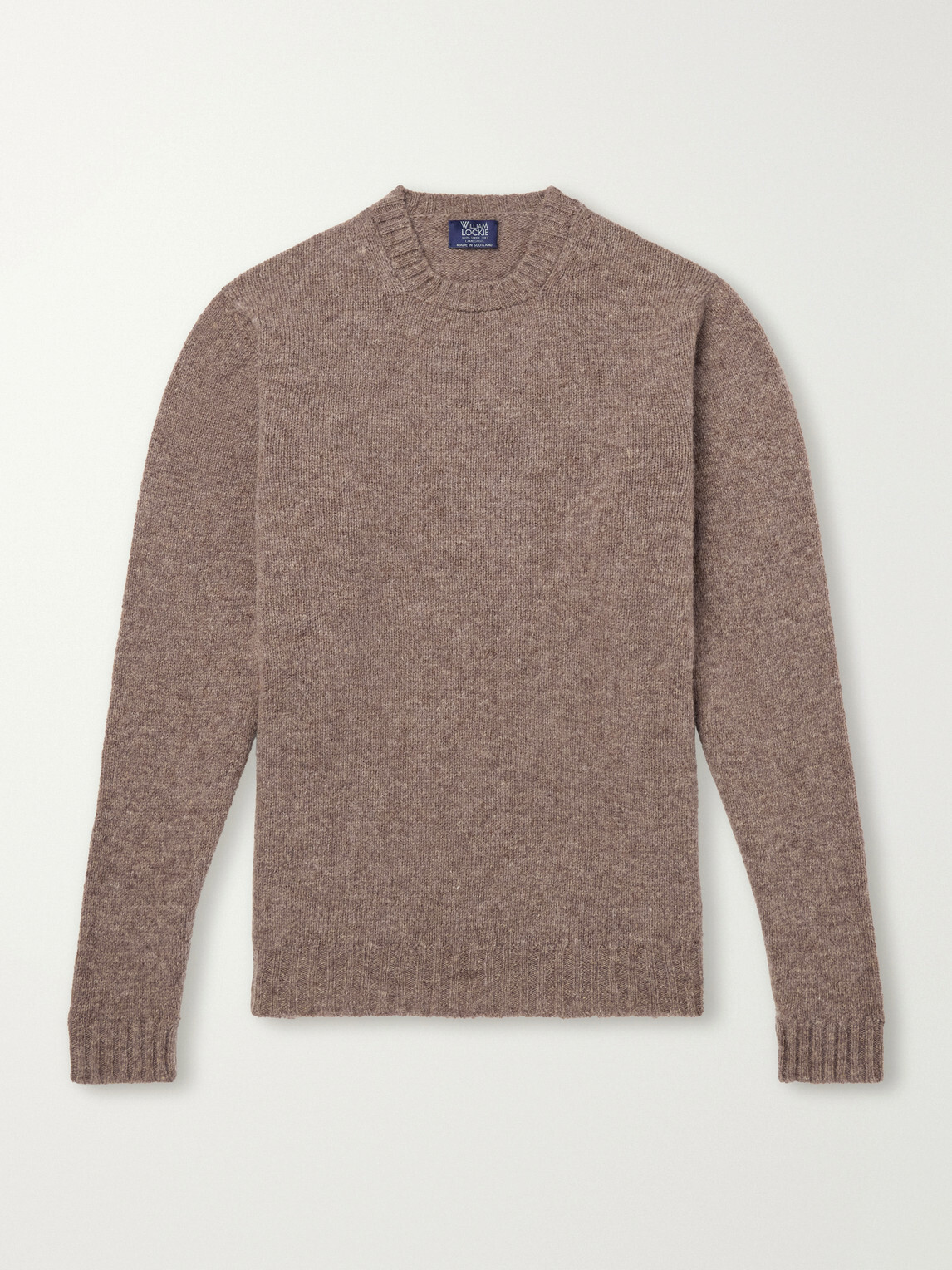 William Lockie - Aryan Wool Sweater - Brown