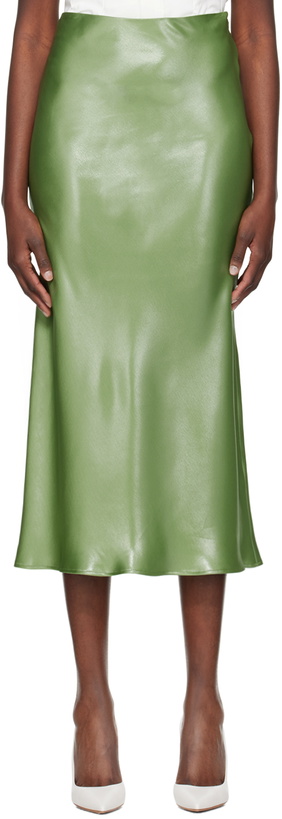 Photo: BOSS Green Metallic Midi Skirt