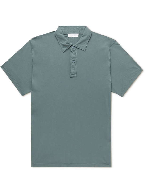 Photo: Save Khaki United - Supima Cotton-Jersey Polo Shirt - Gray