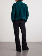 TOM FORD - Slim-Fit Suede Jacket - Green