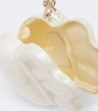 Simone Rocha Claddagh embellished clutch