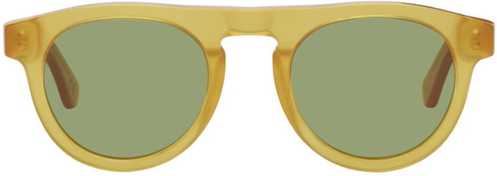 Photo: RETROSUPERFUTURE Yellow Racer Sunglasses