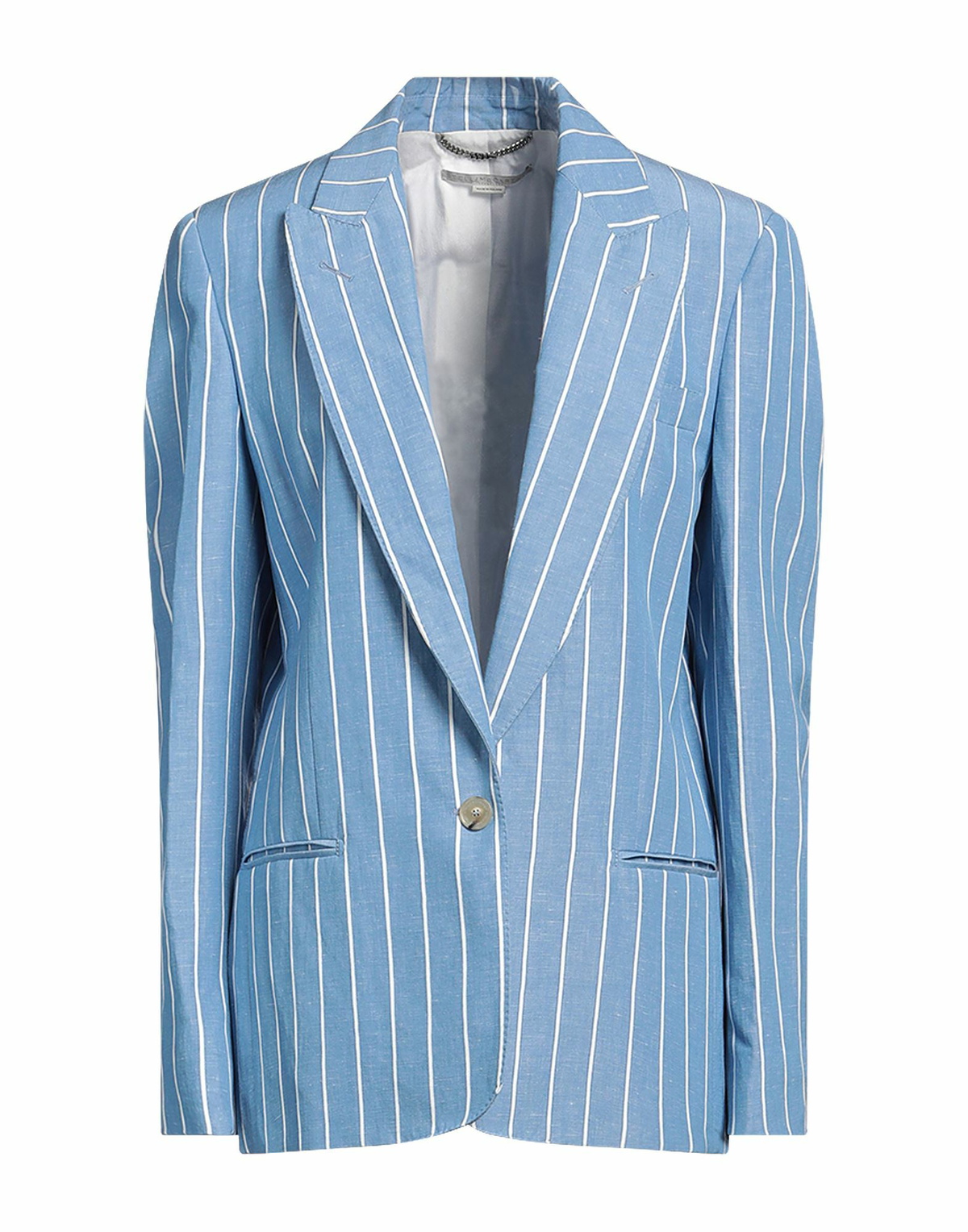 Stella Mccartney Womens Blazer Light in Blue