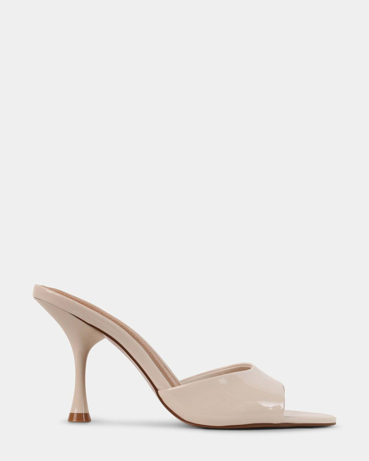 Steve Madden Santii Heels in Natural Patent