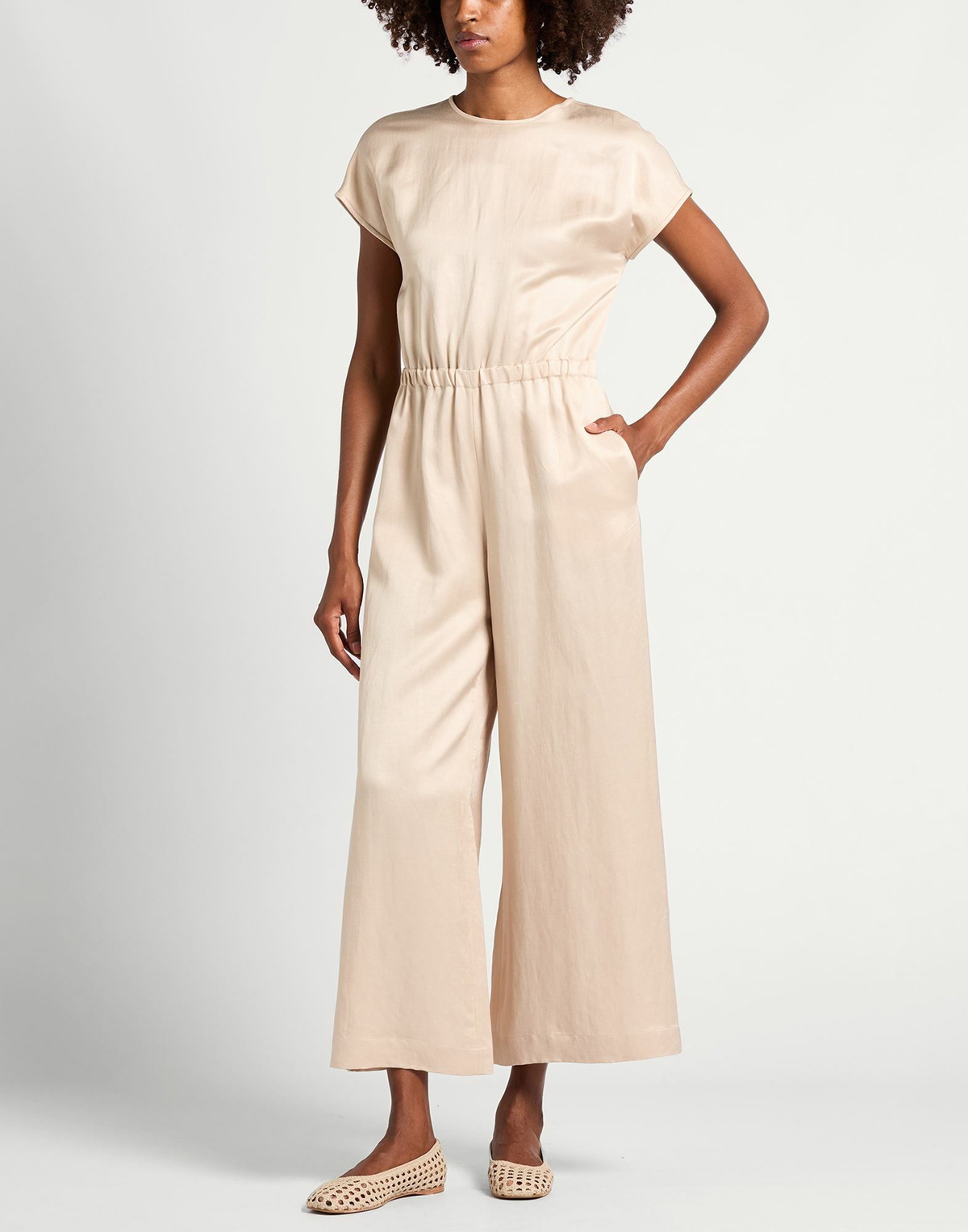 Peserico Womens Jumpsuit Sand
