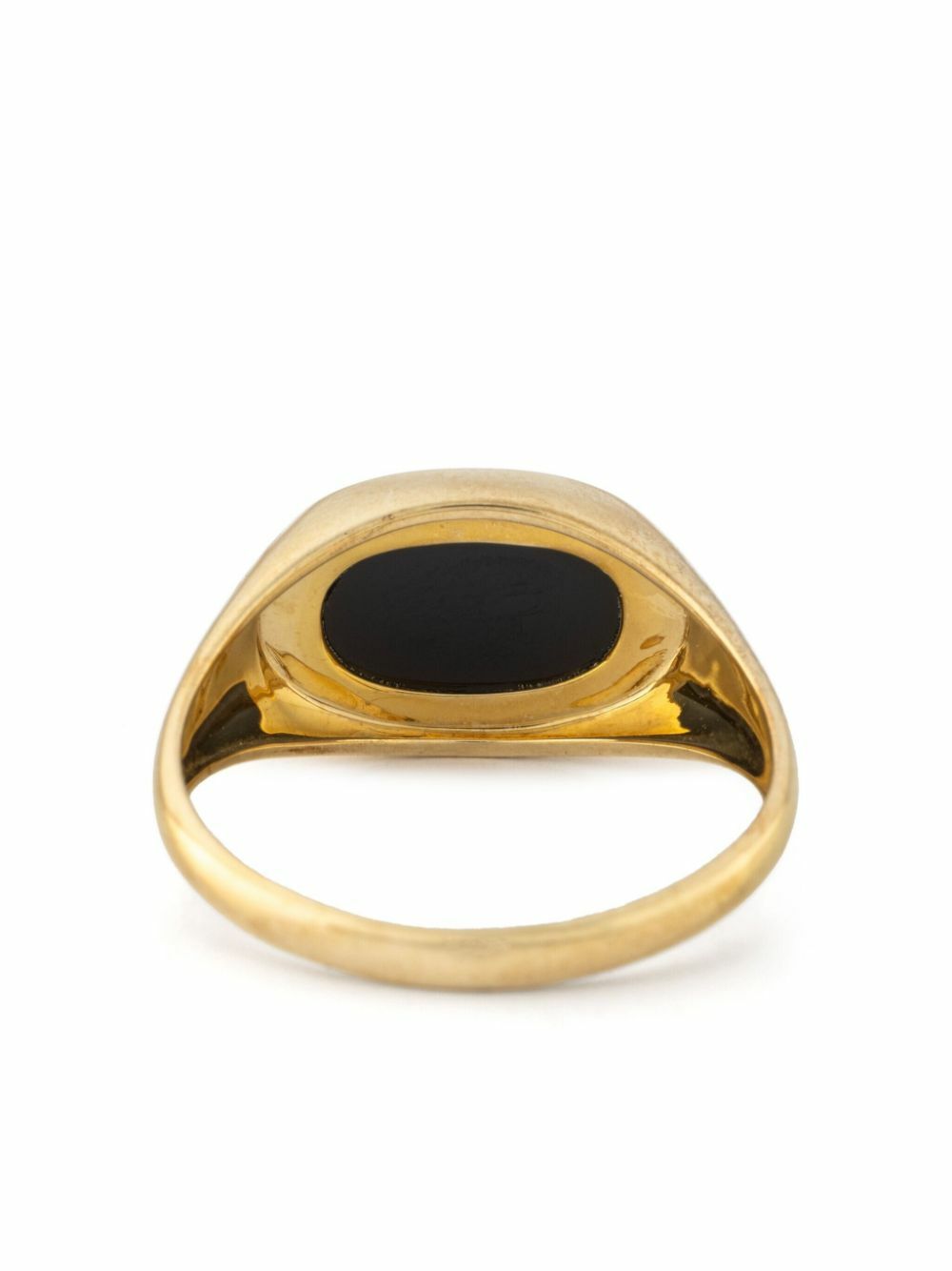 Pascale Monvoisin Gold Onyx And Diamond Ring