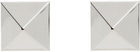 Valentino Garavani Silver Rockstud Earrings