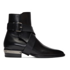 Balmain Black Page Ankle Boots