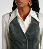 Etro Velvet vest