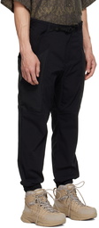 White Mountaineering Black Recycled Polyester Cargo Pants