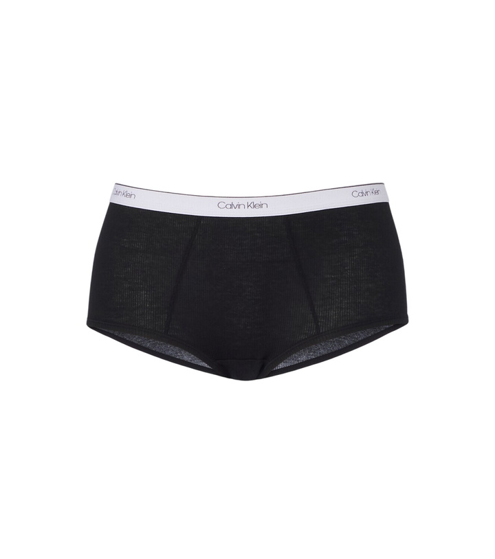 Photo: Calvin Klein Collection Thaïs ribbed-knit cotton-blend briefs