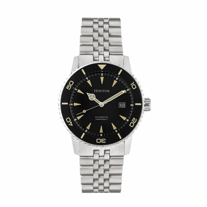 Photo: Heritor Hurst Black Dial Automatic Mens Watch HERHS1901
