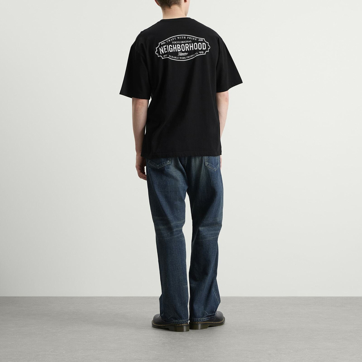 Neighborhood Men's SS-1 T-Shirt in Black