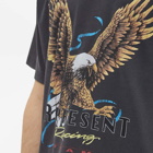 Represent Men's Racing Team Eagle T-Shirt in Vintage Black