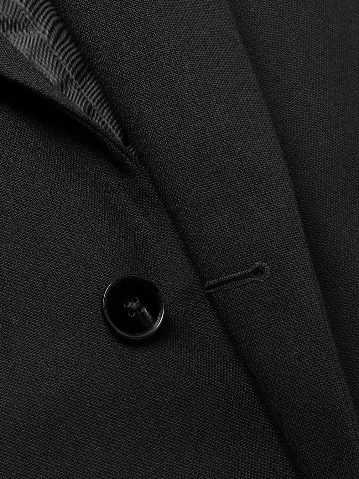 Jil Sander - Oversized Wool Coat - Black