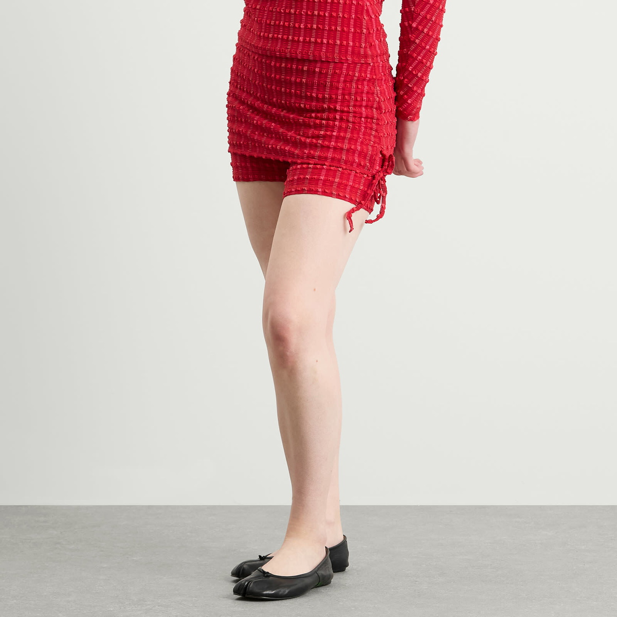 Peachy Den Women's Cindy Skort in Lipstick