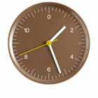 HAY Jasper Morrison Wall Clock in Brown 