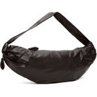 LEMAIRE Brown Large Soft Croissant Bag