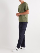 Massimo Alba - Garment-Dyed Cotton-Jersey T-Shirt - Green