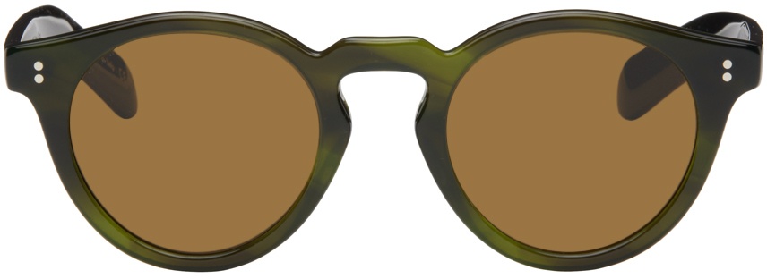 Photo: Oliver Peoples Green Martineaux Sunglasses