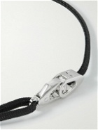 Miansai - Caden Silver and Cord Bracelet
