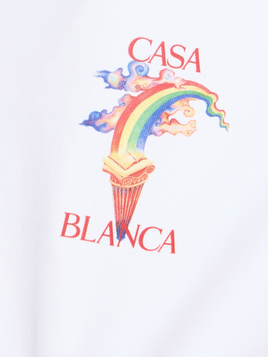 CASABLANCA Nature Teacher Printed T-shirt Casablanca