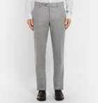 Loro Piana - Slim-Fit Mélange Cashmere Trousers - Men - Gray